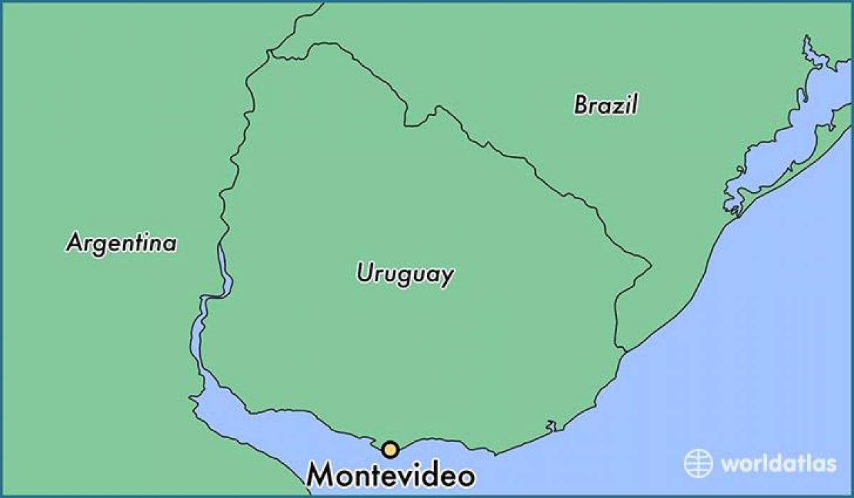 La carte de montevideo, Uruguay