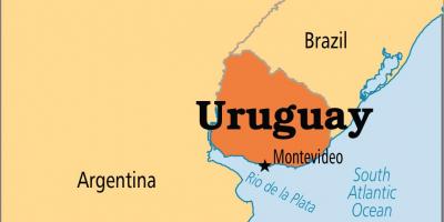 L'Uruguay capital de la carte